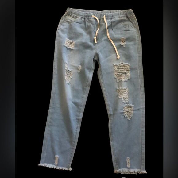 Distressed Jeans Size 2X - Picture 1 of 6